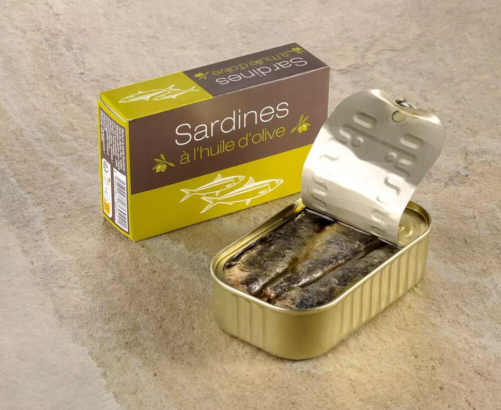 Sardynki oliwa z oliwek