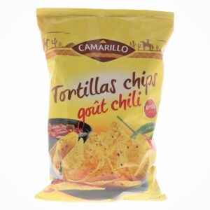 Chipsy tortilla o smaku chilli