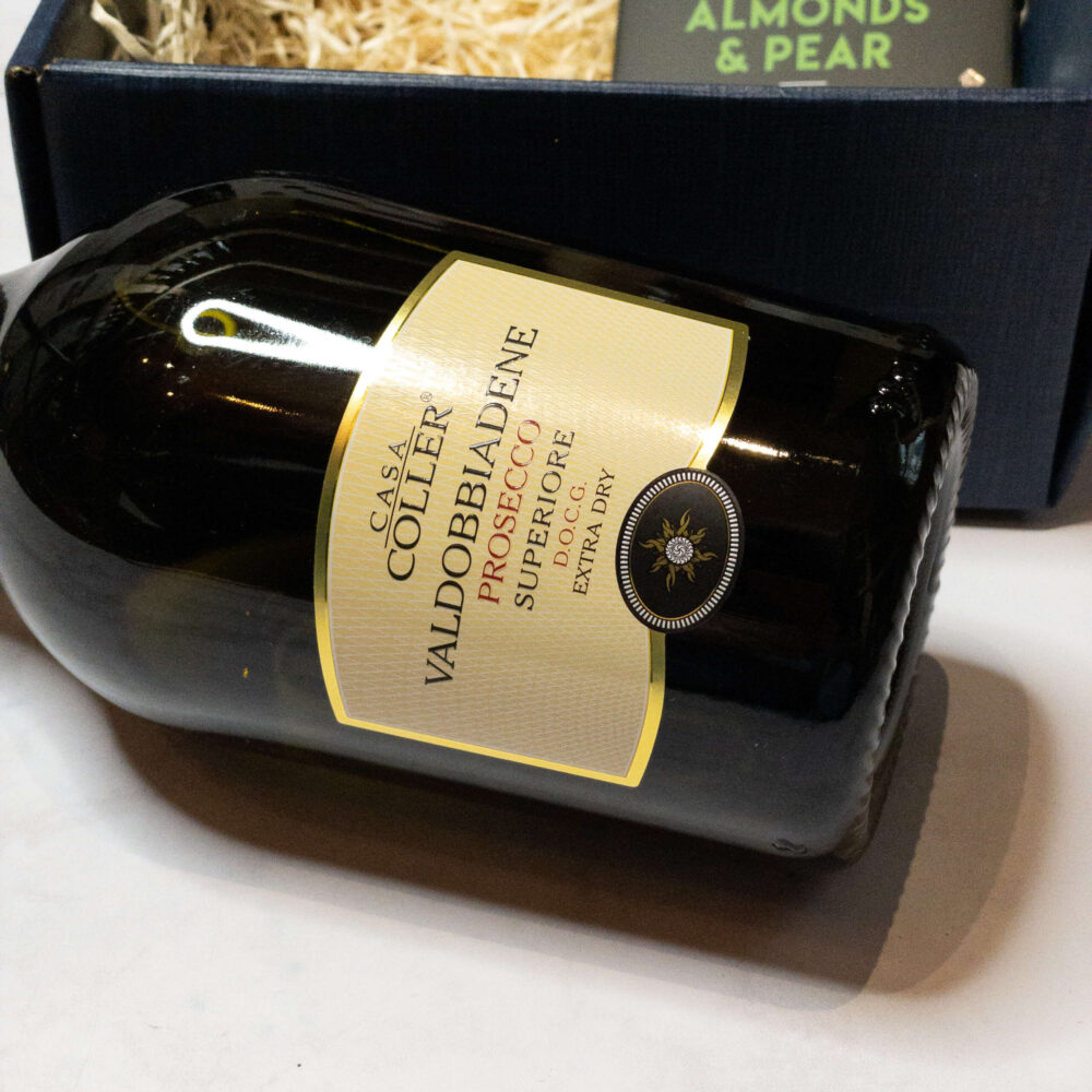 Słodki zestaw prezentowy z Prosecco